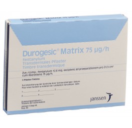 DUROGESIC patch mat 75 mcg/h sach 5 pce