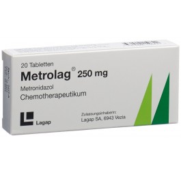 METROLAG cpr 250 mg 20 pce