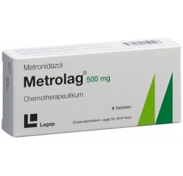 METROLAG cpr 500 mg 8 pce