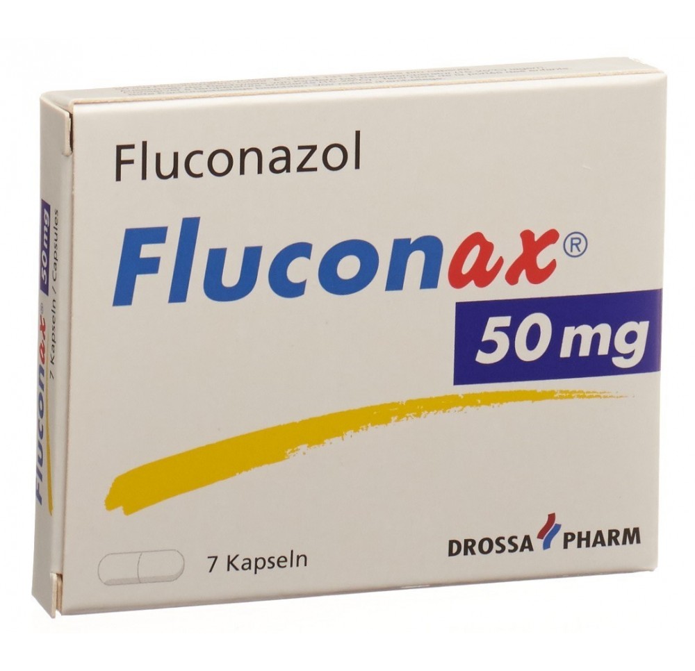 FLUCONAX caps 50 mg 7 pce