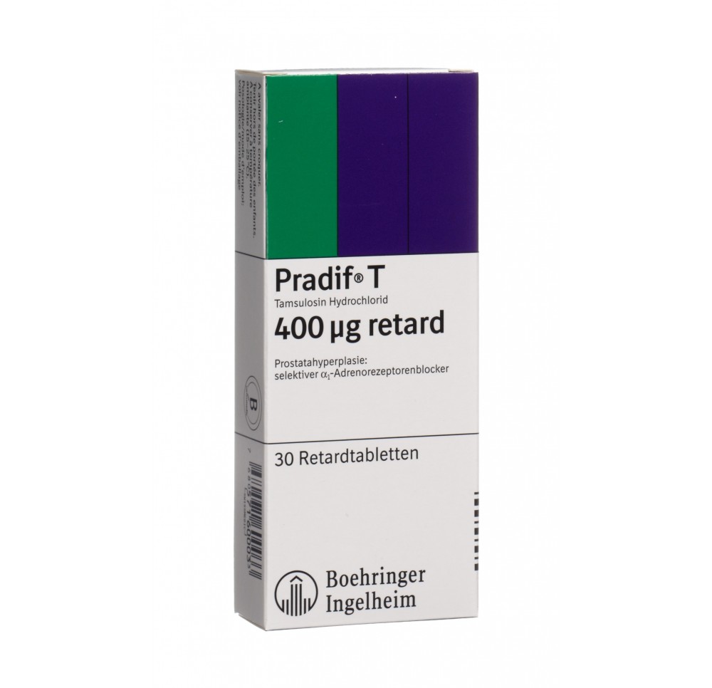 PRADIF T cpr ret 400 mcg 30 pce