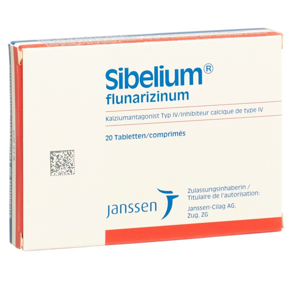 SIBELIUM cpr 5 mg 20 pce