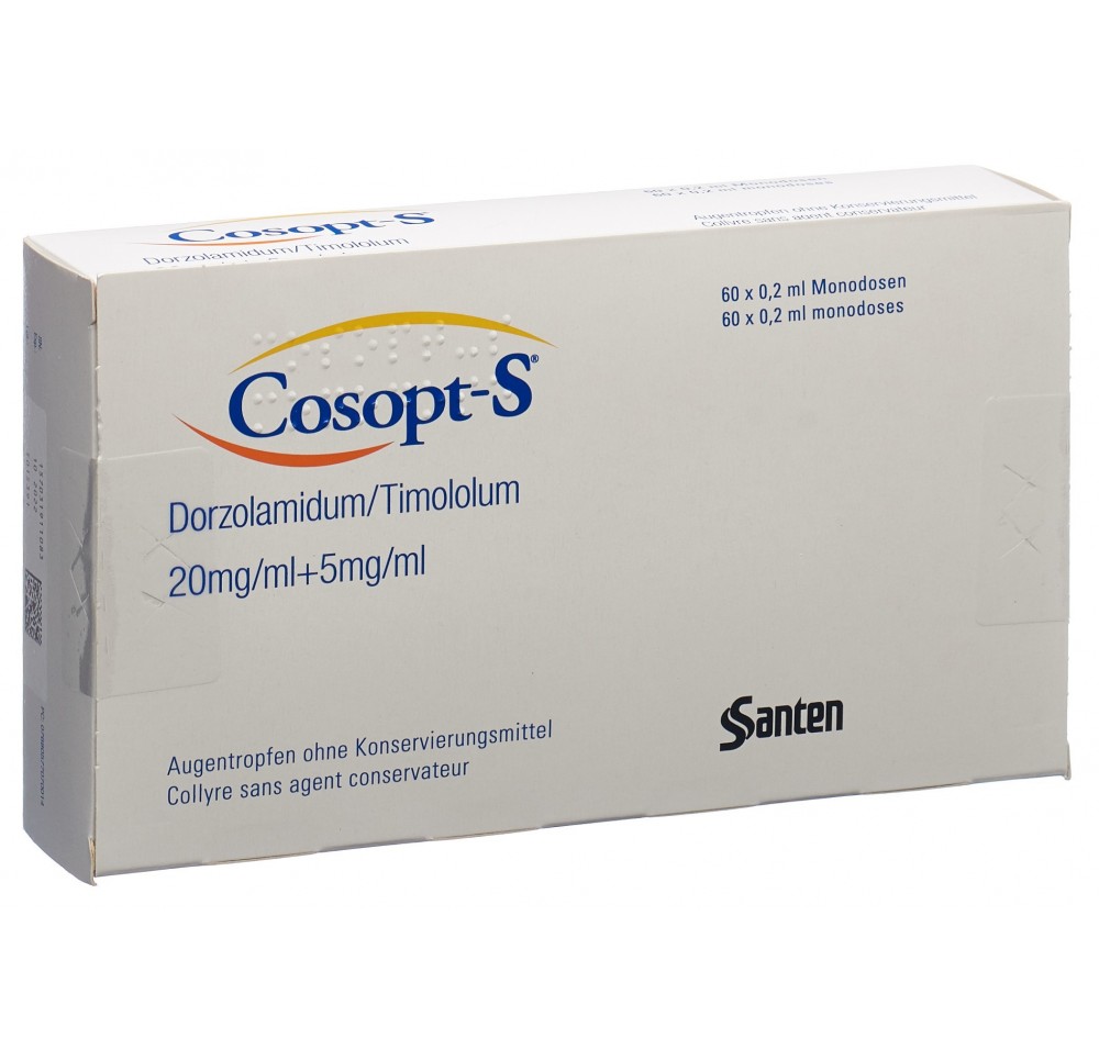 COSOPT-S gtt opht 60 monodos 0.2 ml