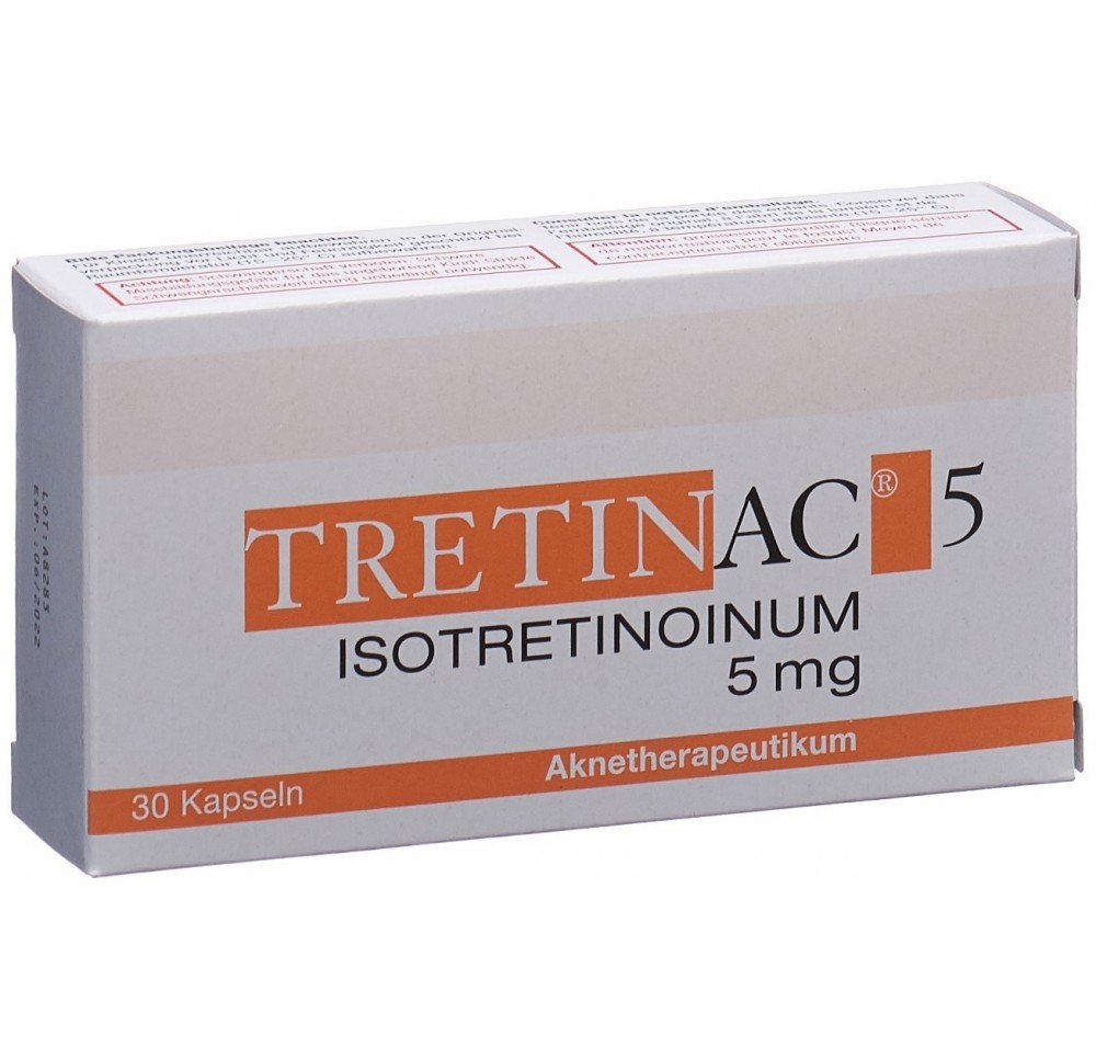 TRETINAC caps moll 5 mg 30 pce