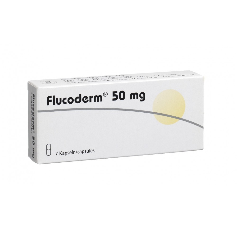 FLUCODERM caps 50 mg 7 pce