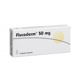 FLUCODERM caps 50 mg 7 pce