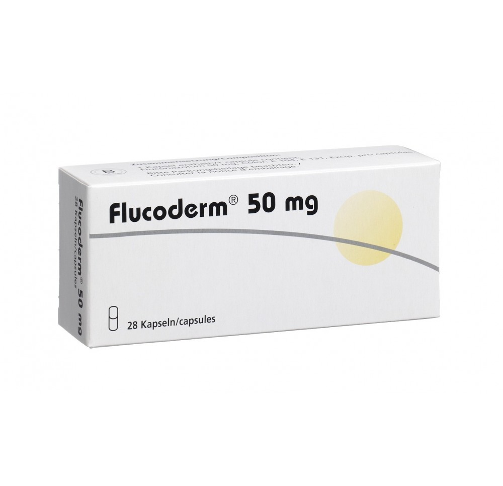 FLUCODERM caps 50 mg 28 pce