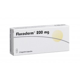 FLUCODERM caps 200 mg 2 pce