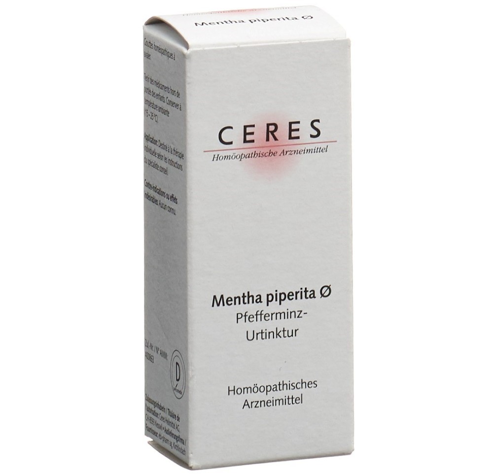 CERES mentha piperita teint mère fl 20 ml