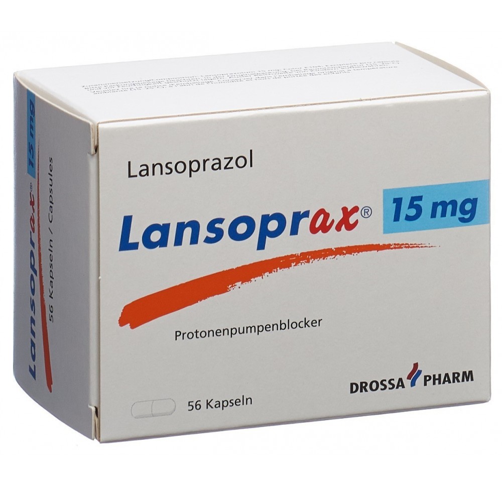 LANSOPRAX caps 15 mg 56 pce