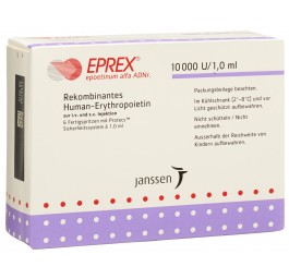 EPREX 10000 UI/ml (Protecs) 6 ser pré 1 ml