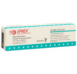 EPREX 20000 UI/0.5ml (Protecs) ser pré 0.5 ml