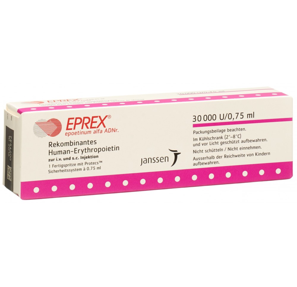 EPREX 30000 UI/0.75ml (Protecs) ser pré 0.75 ml