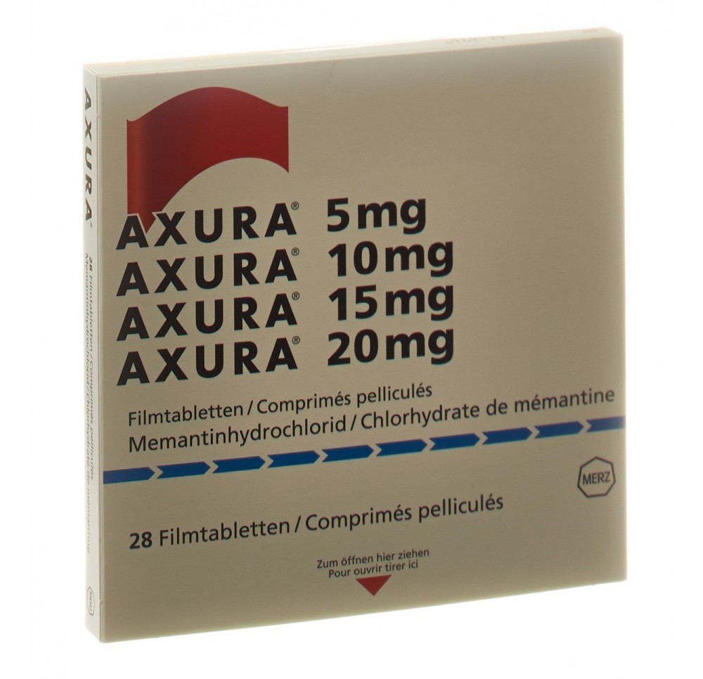 AXURA emb départ 7x5,7x10,7x15,7x20mg 28 pce