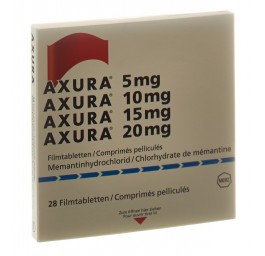 AXURA emb départ 7x5,7x10,7x15,7x20mg 28 pce