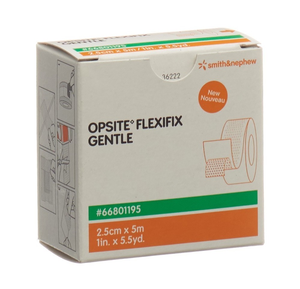 OPSITE FLEXIFIX GENTLE pansem transpar 2.5cmx5m