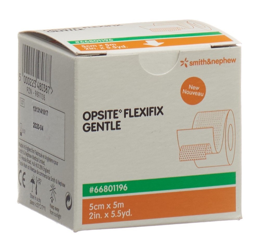 OPSITE FLEXIFIX GENTLE pansem transpar 5cmx5m