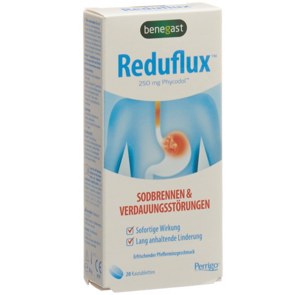 BENEGAST reduflux cpr croquer 20 pce