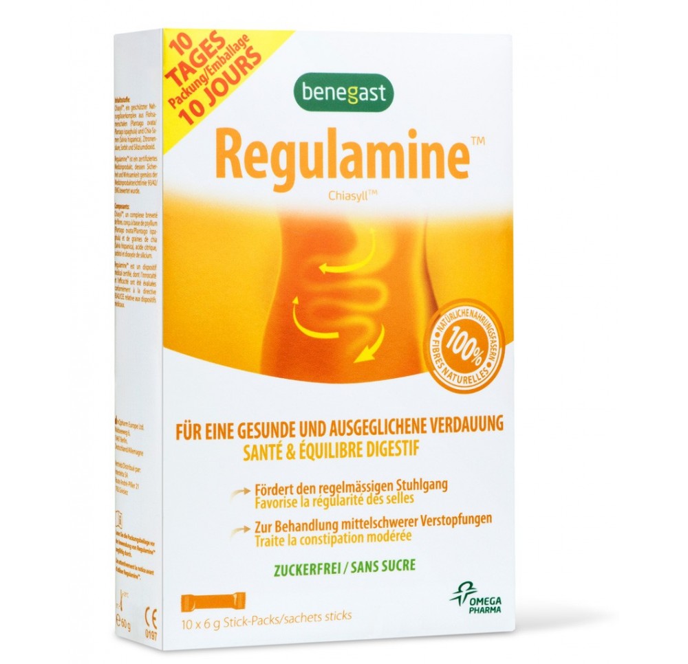 BENEGAST Regulamine pdr 10 stick 6 g