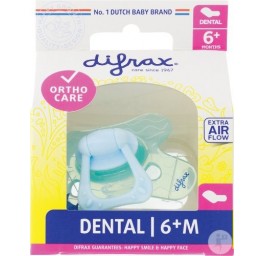 DIFRAX sucette dental 6+M silicone