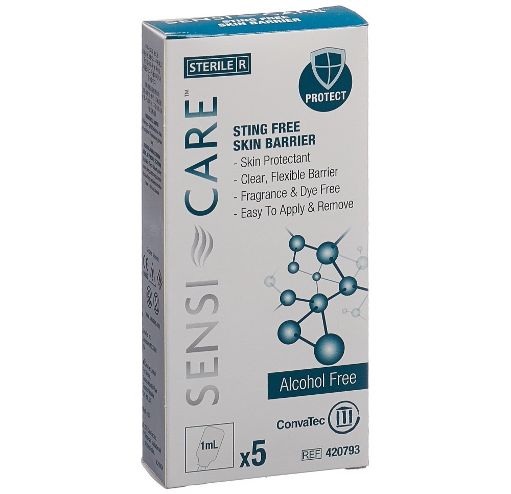 SENSI-CARE protecteur cutané 1ml stér appl 5 pce