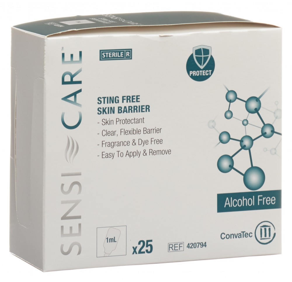 SENSI-CARE protecteur cutané 1ml stér appl 25 pce