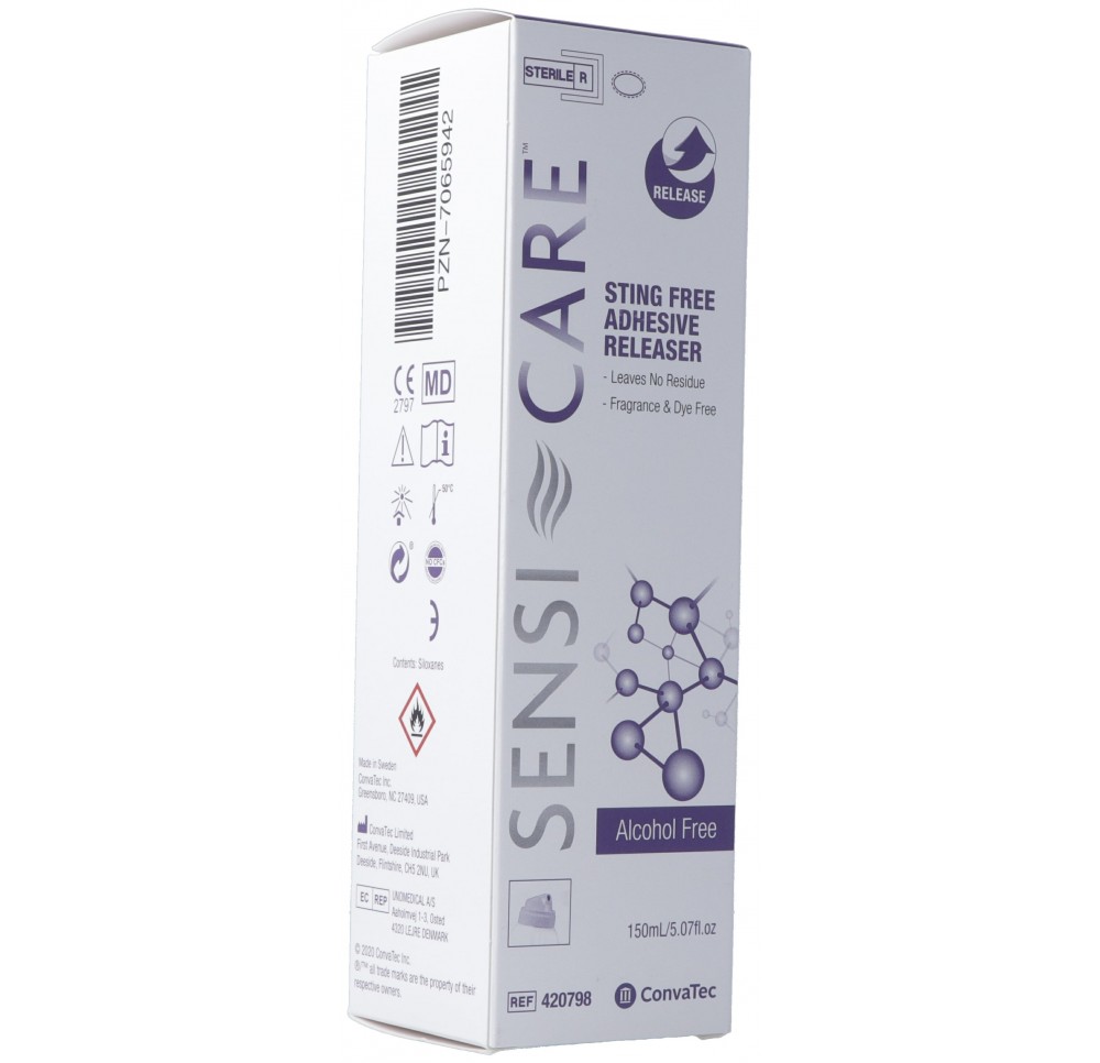 SENSI-CARE dissolvant d'adhésif stérile spr 150 ml