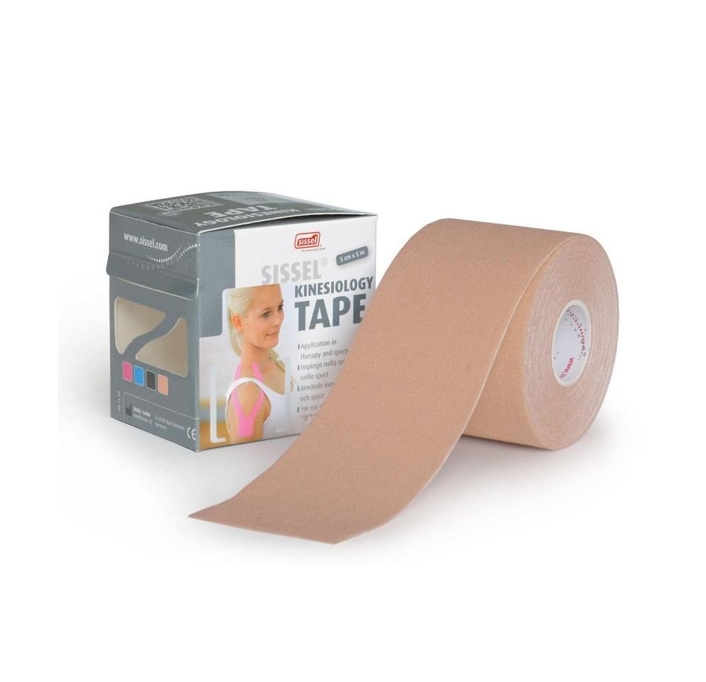 SISSEL Kinesiology tape 5cmx5m beige