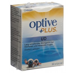 OPTIVE Plus UD solution de confort 30 x 0.4 ml