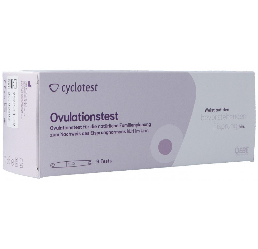 CYCLOTEST test ovulation LH sticks 9 pce