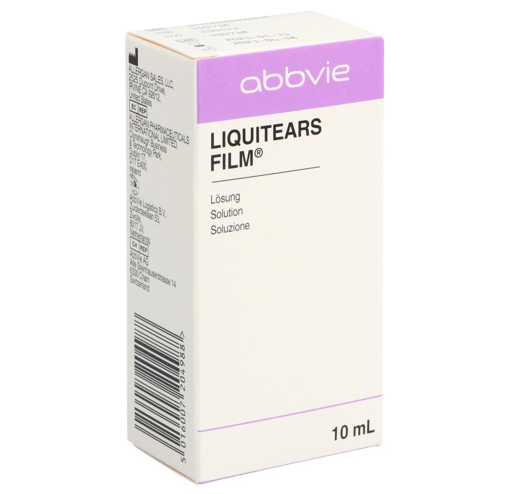 LIQUITEARS FILM gtt opht fl gtt 10 ml LIQUITEARS FILM gtt opht fl gtt 10 ml