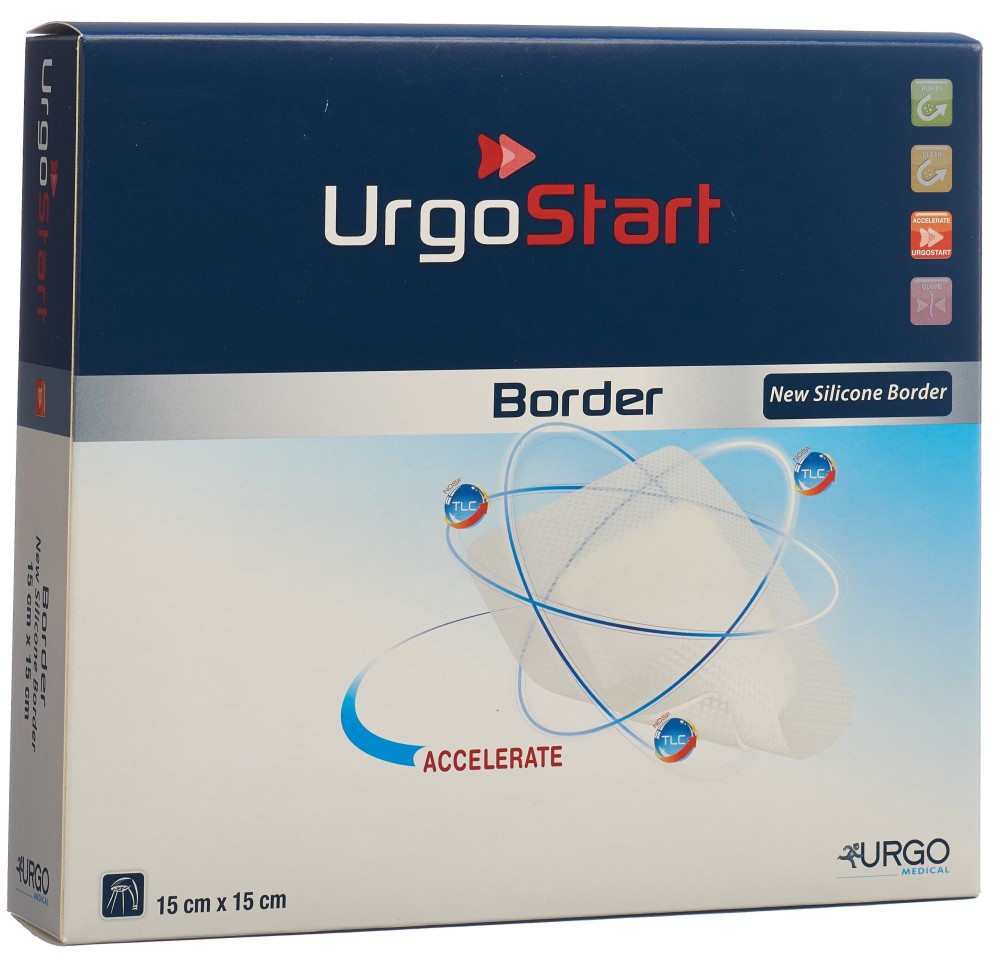 URGOSTART Border 15x15cm 10 pce