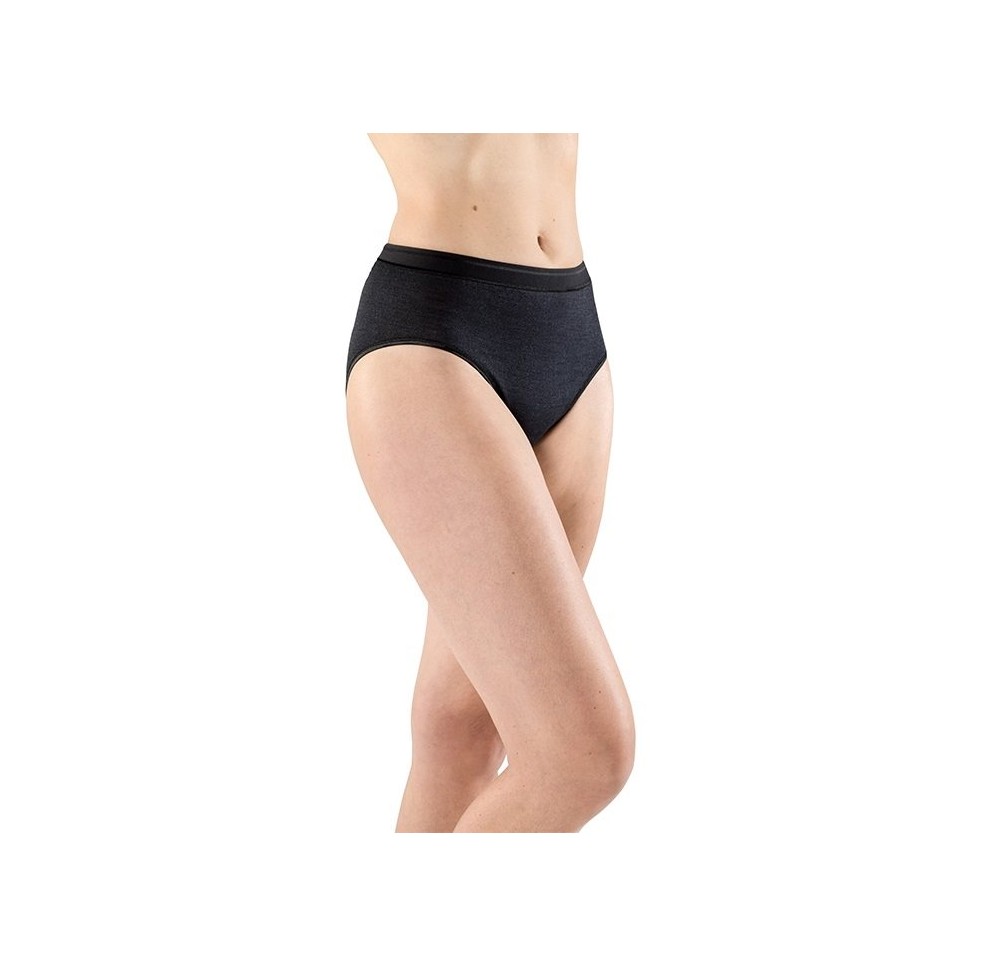 EUSANA slip femmes L noir