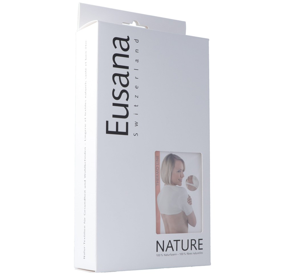 EUSANA chauffe-épaules S ivoire bande antiglisse EUSANA chauffe-épaules S ivoire bande antiglisse