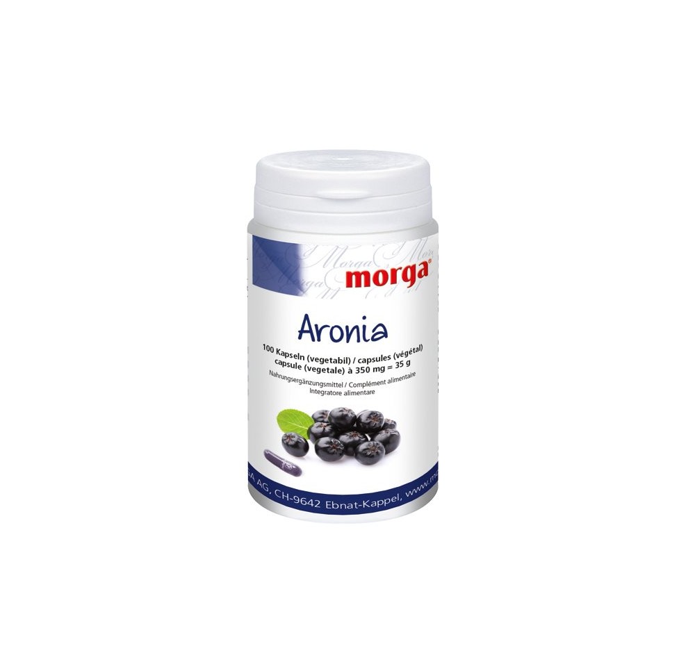 MORGA Aronia caps végétal bte 100 pce MORGA Aronia caps végétal bte 100 pce