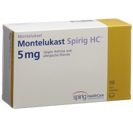 MONTELUKAST Spirig HC cpr croquer 5 mg 98 pce