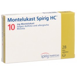 MONTELUKAST Spirig HC cpr pell 10 mg 28 pce