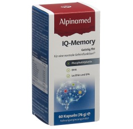 ALPINAMED IQ-Memory caps bte 60 pce