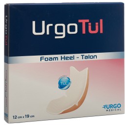URGOTÜL foam HEEL Contact 12x19cm micro-adhé 5 pce