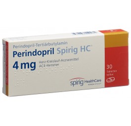 PERINDOPRIL Spirig HC cpr 4 mg 30 pce