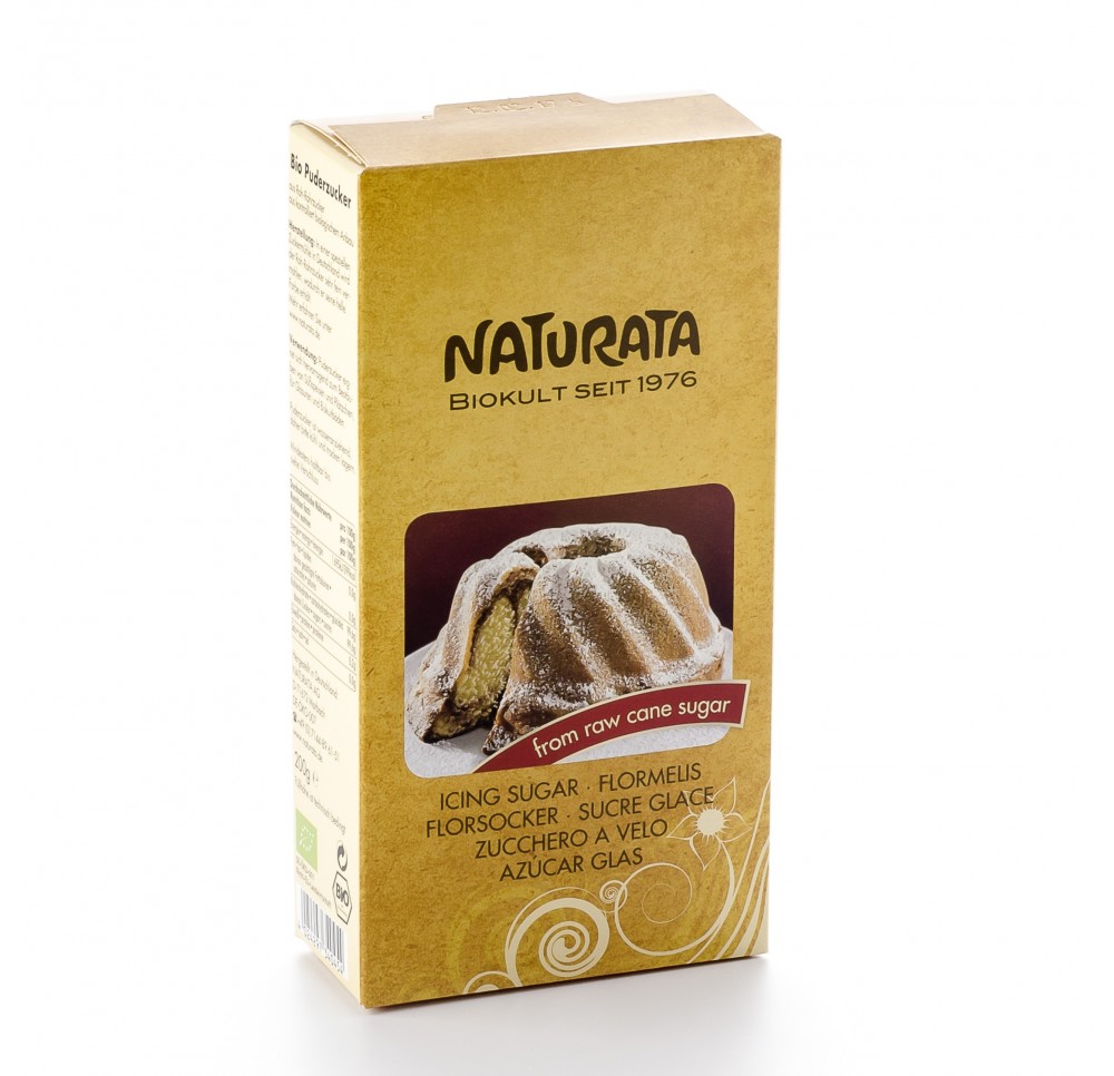 NATURATA sucre glace de canne brut 200 g