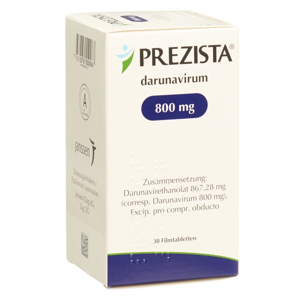 PREZISTA cpr pell 800 mg bte 30 pce