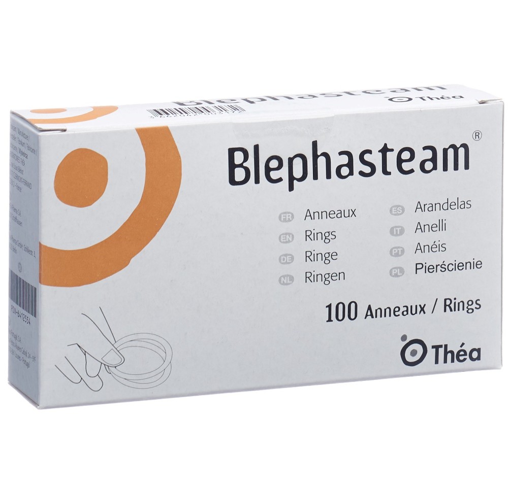 BLEPHASTEAM anneaux p lunettes chauffantes 100 pce