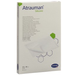 ATRAUMAN Silicone 7.5x10cm stérile 5 pce