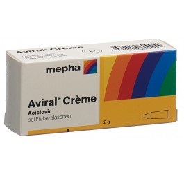 AVIRAL crème tb 2 g