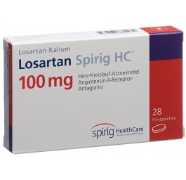 LOSARTAN Spirig HC cpr pell 100 mg 28 pce