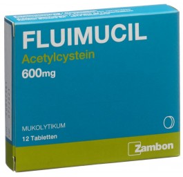 FLUIMUCIL cpr 600 mg (D) 12 pce