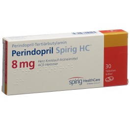 PERINDOPRIL Spirig HC cpr 8 mg 30 pce