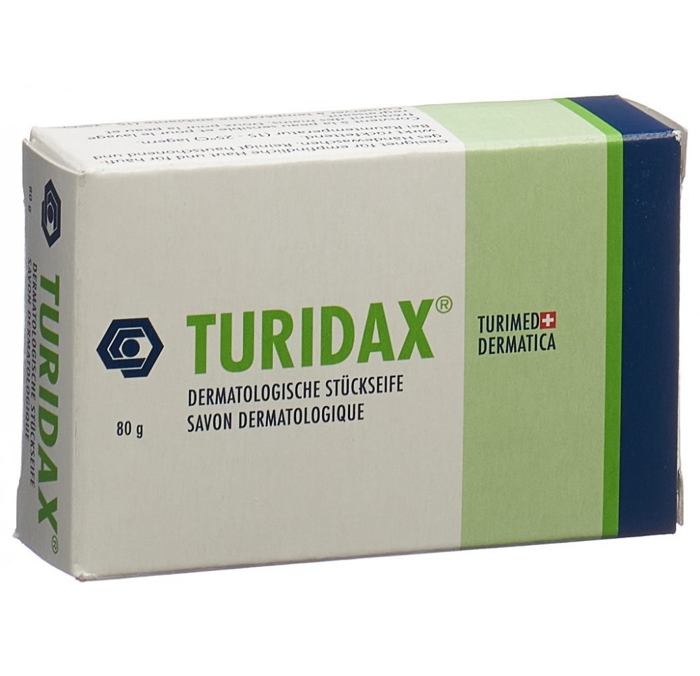 TURIDAX savon dermatologique 80 g