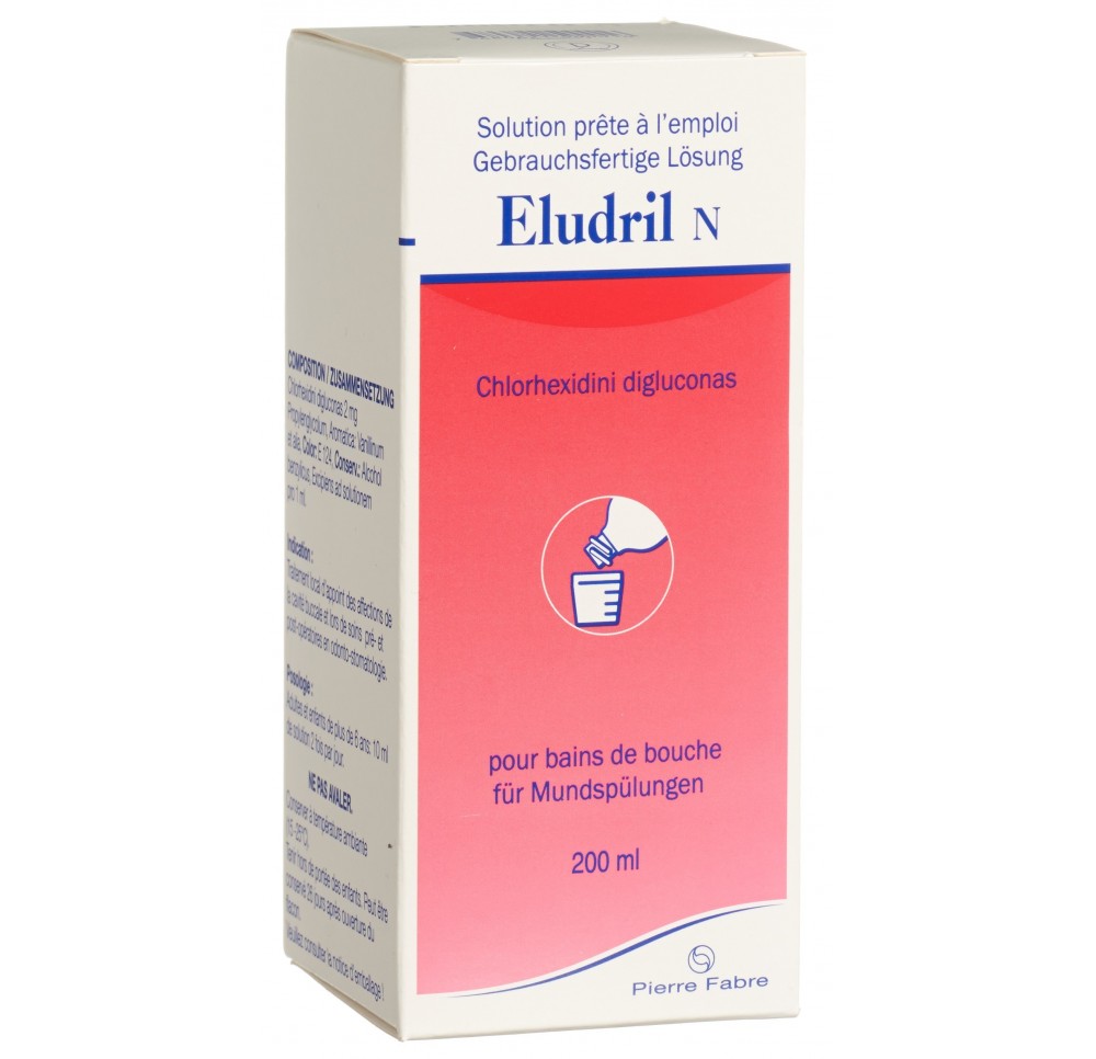 ELUDRIL N sol fl 200 ml